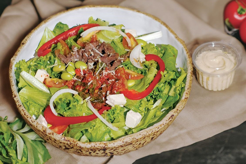 Bulgogi Kimchi Salad Steak