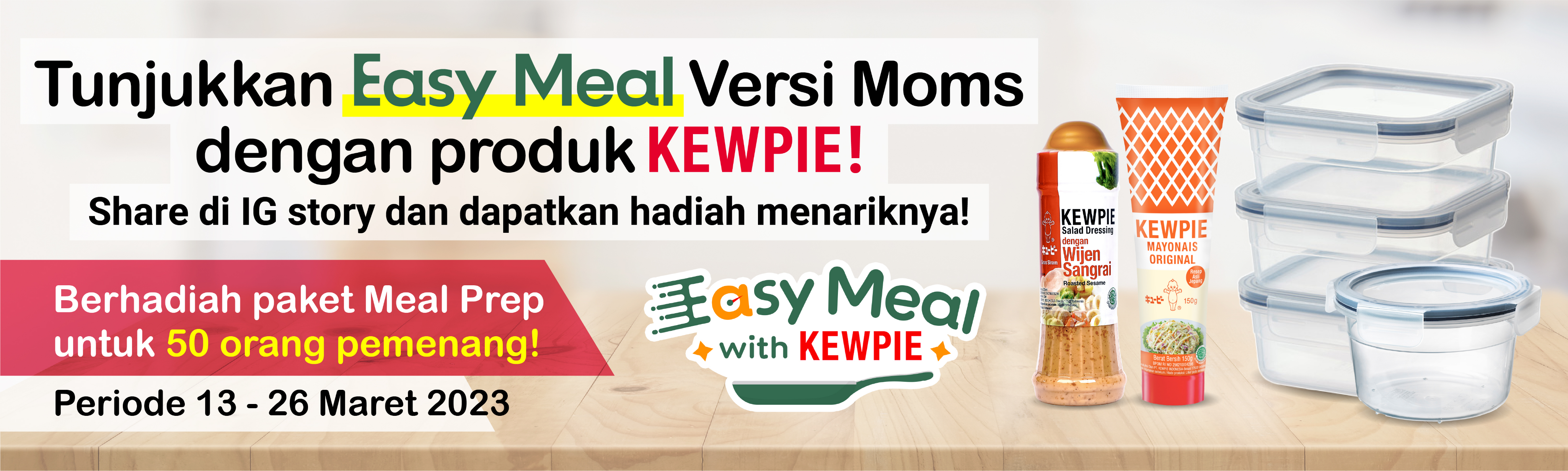 Tunjukkan Easy Meal versi Moms