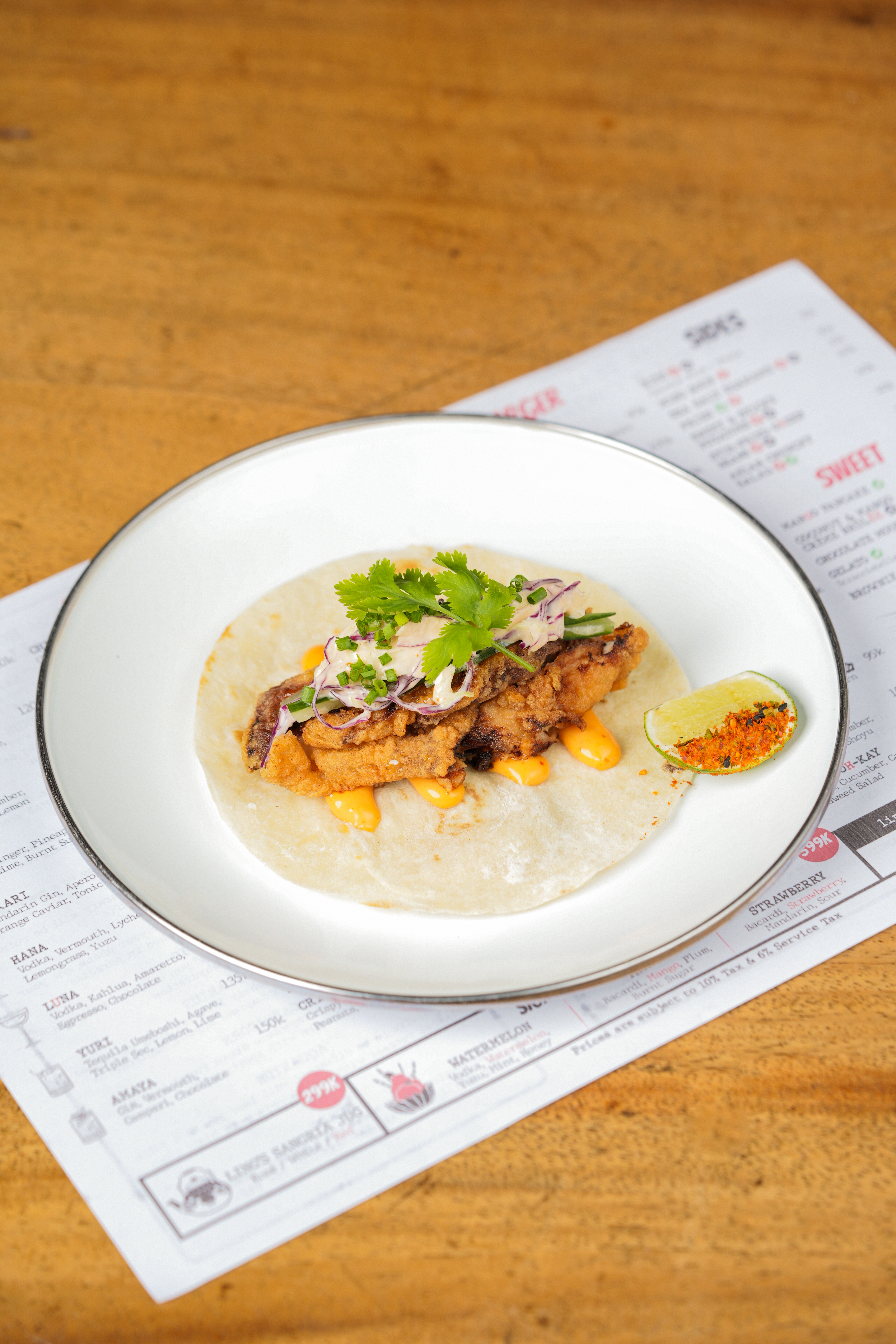 Chicken Tacos Ling Ling