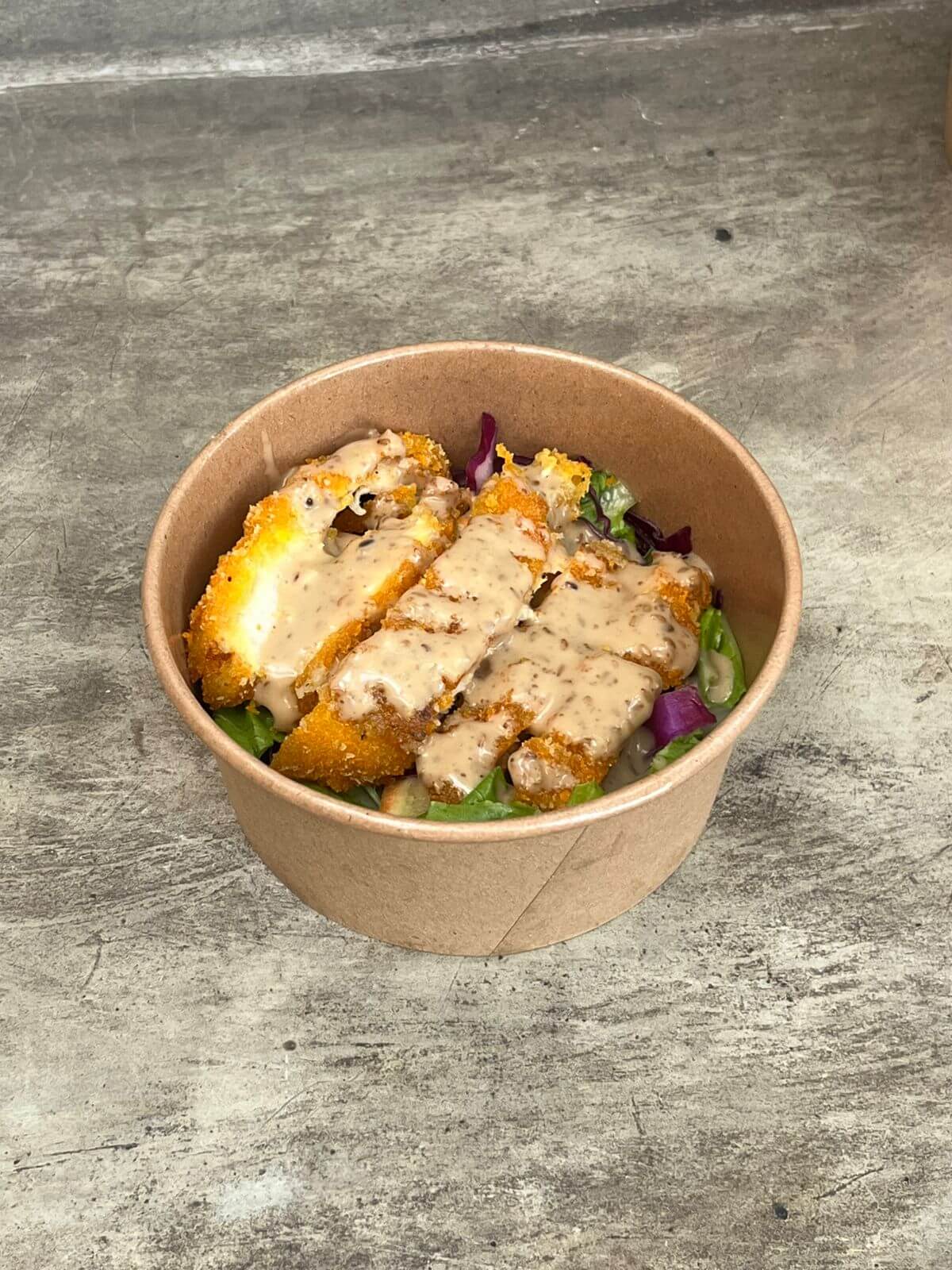 Coleslaw Katsu Sesame