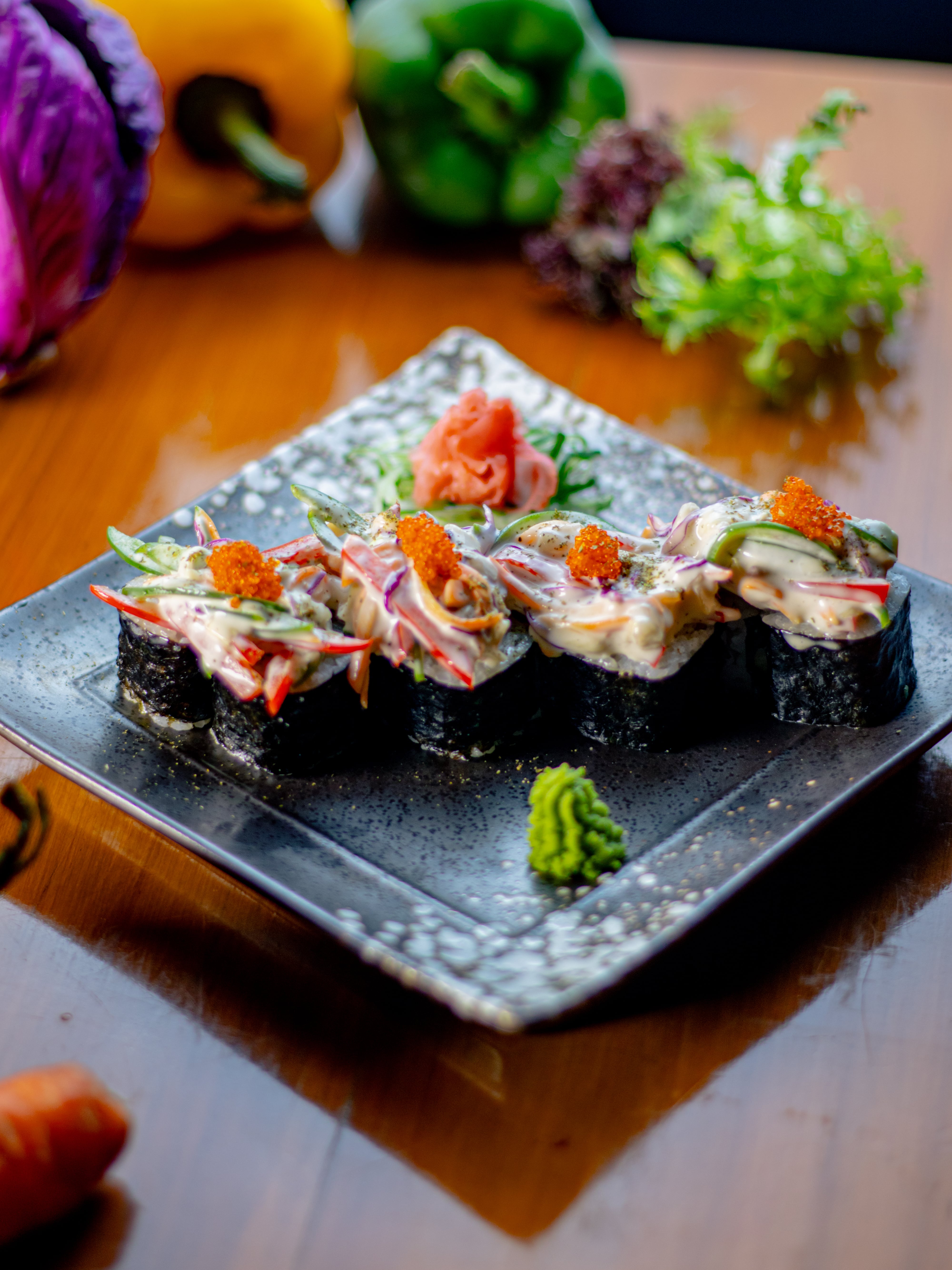 Coleslaw Sushi Roll