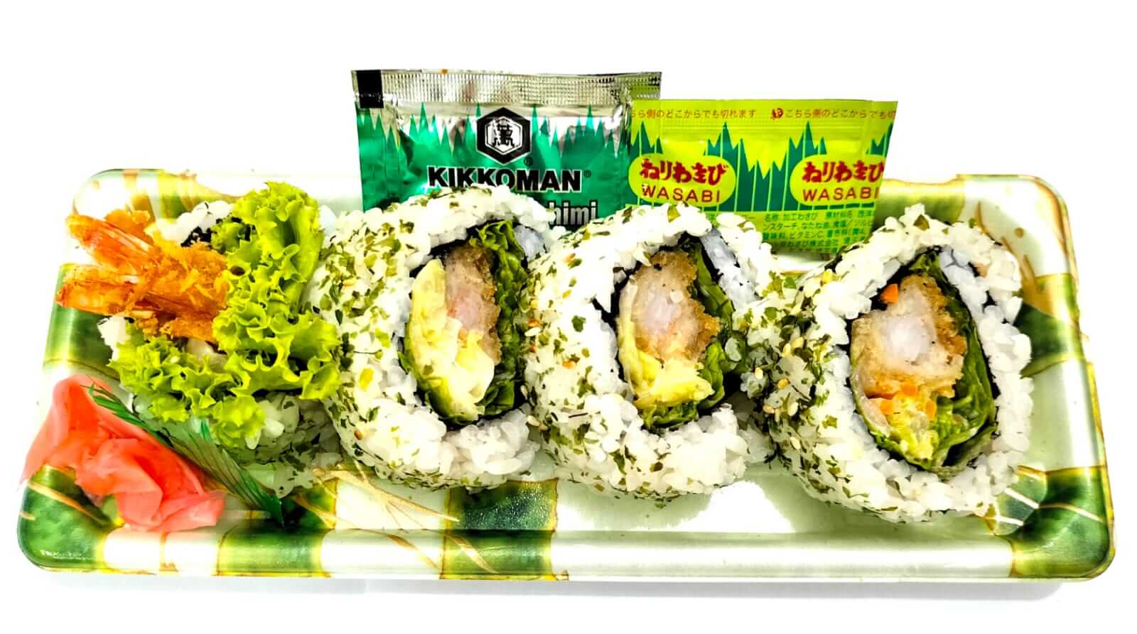 Ebi Salad Sushi