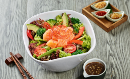 Yuzu Salmon Salad