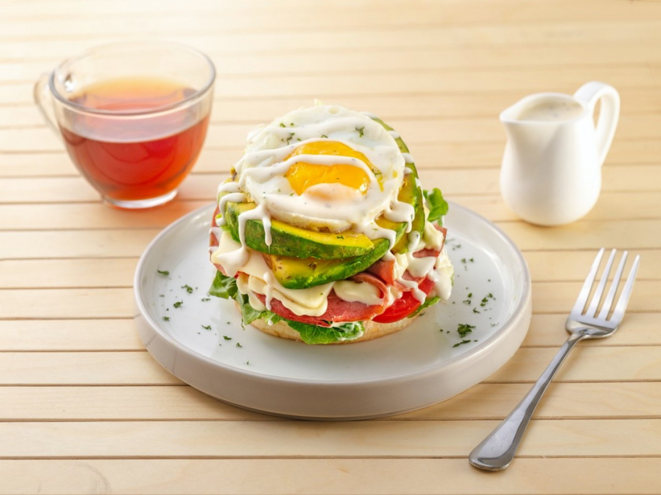 Avocado and Egg Sandwich