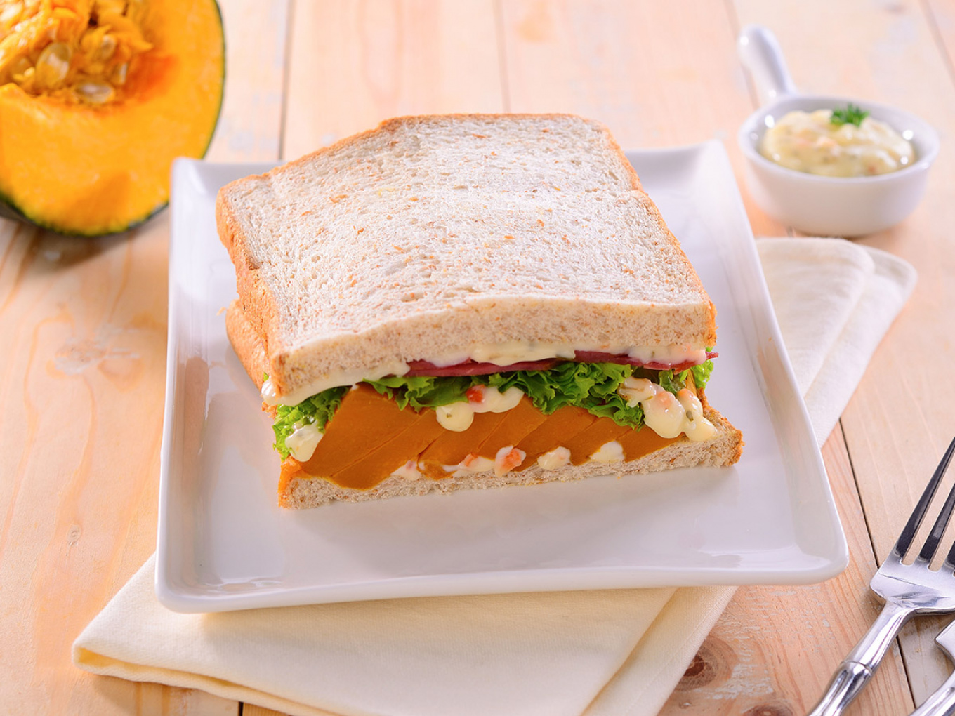 Pumpkin Sandwich