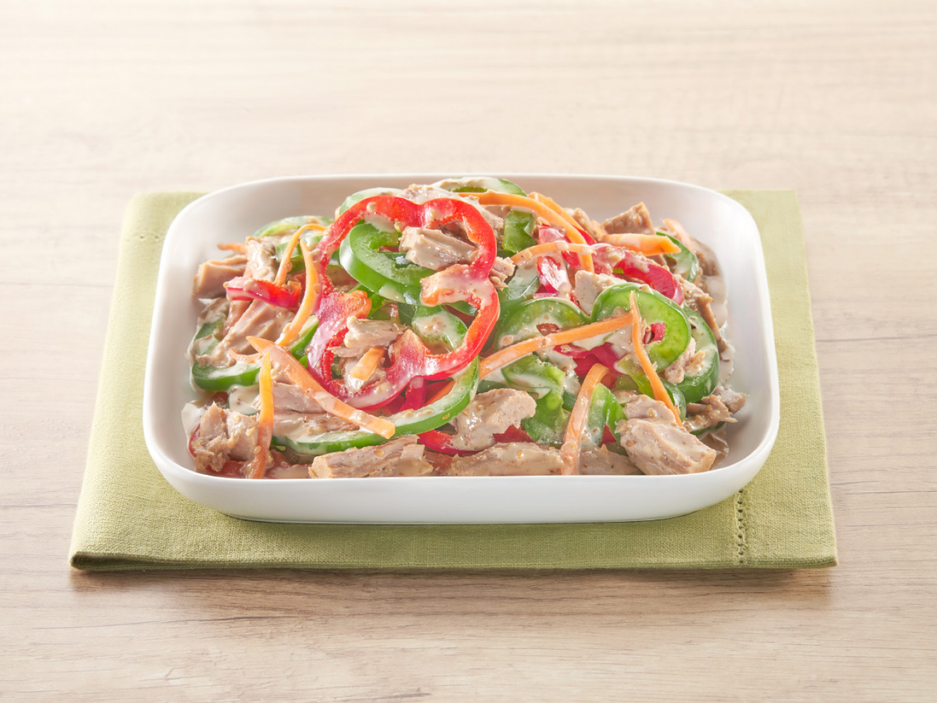 Bell Pepper and Tuna Salad