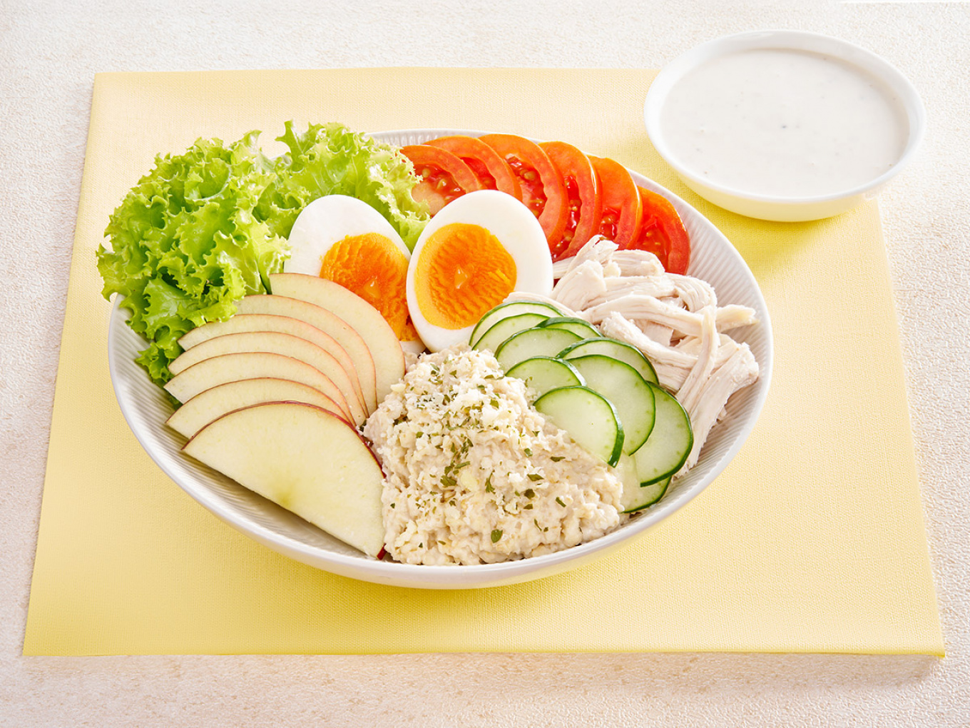 Oatmeal and Cheese Salad