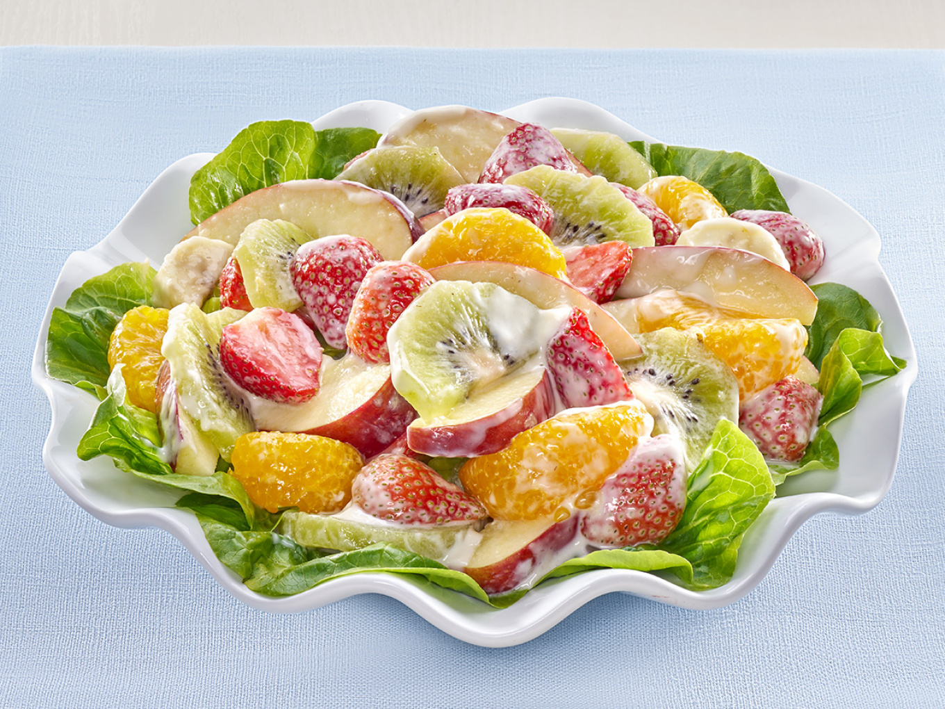 Salad Pelangi Sayur dan Buah