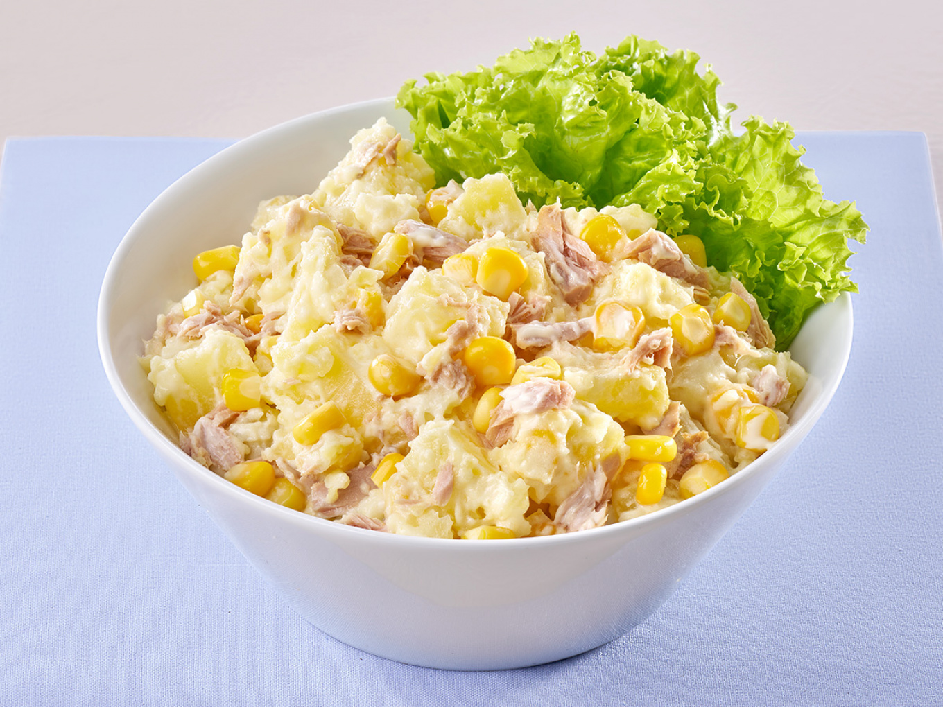 Salad Kentang Jagung dan Tuna