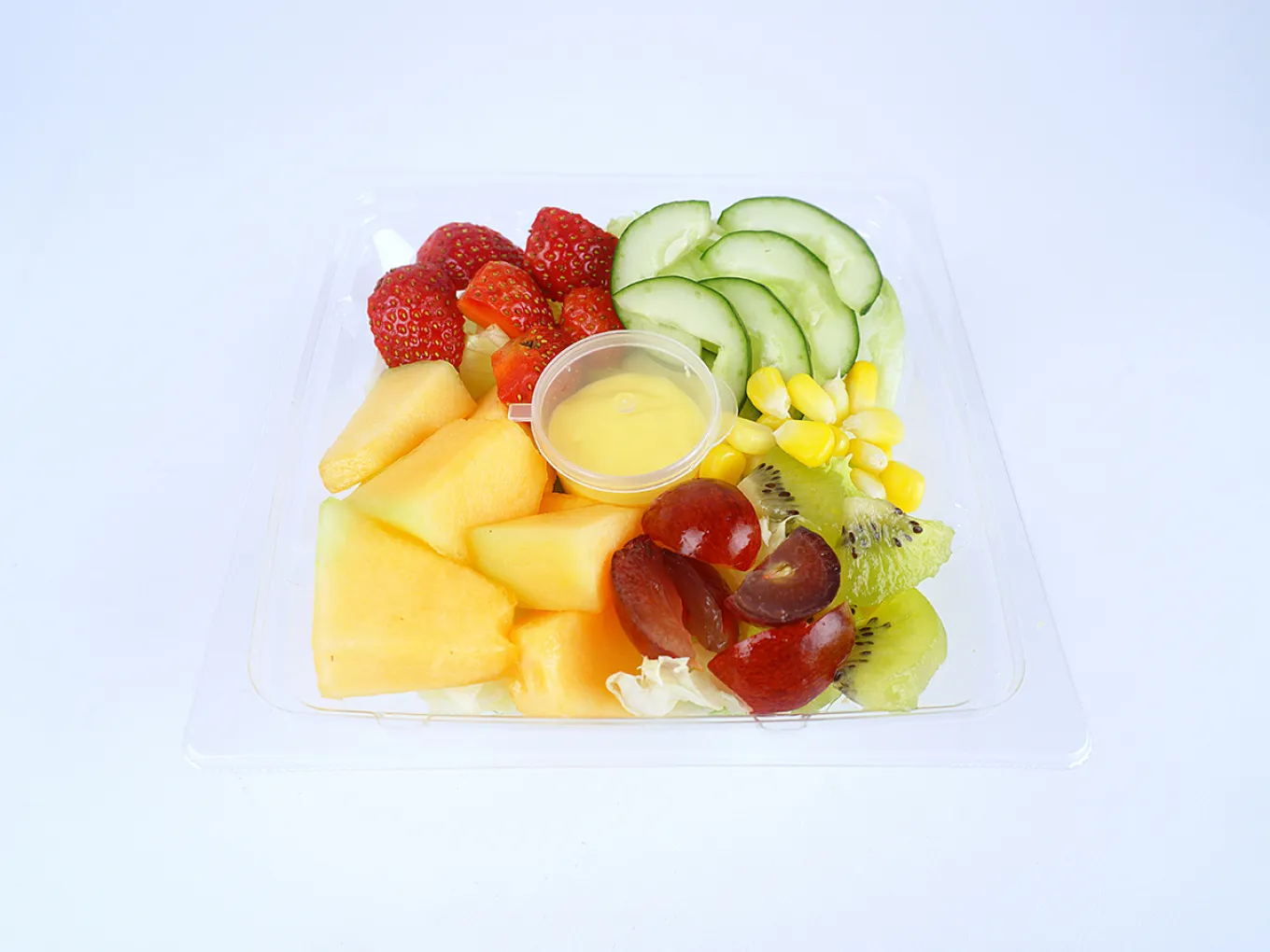 Fruit and Veggie Yoghurt Salad
