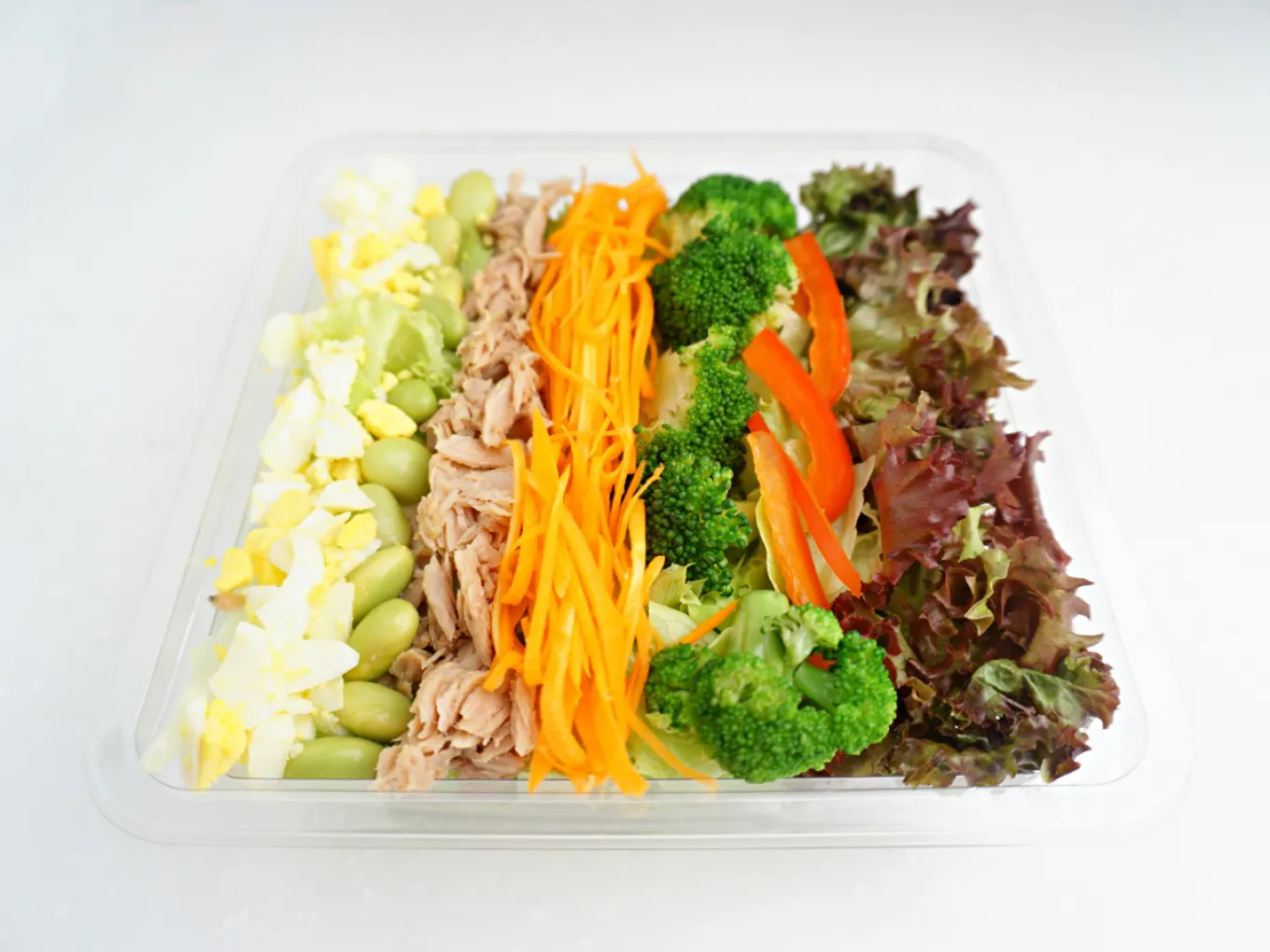 Veggie Mix with Tuna and Egg