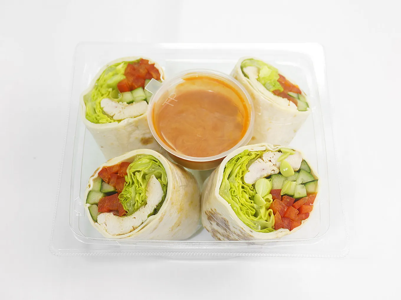 6 Mix Salad With Teriyaki Sauce