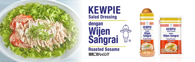 KEWPIE Salad Dressing dengan Wijen Sangrai