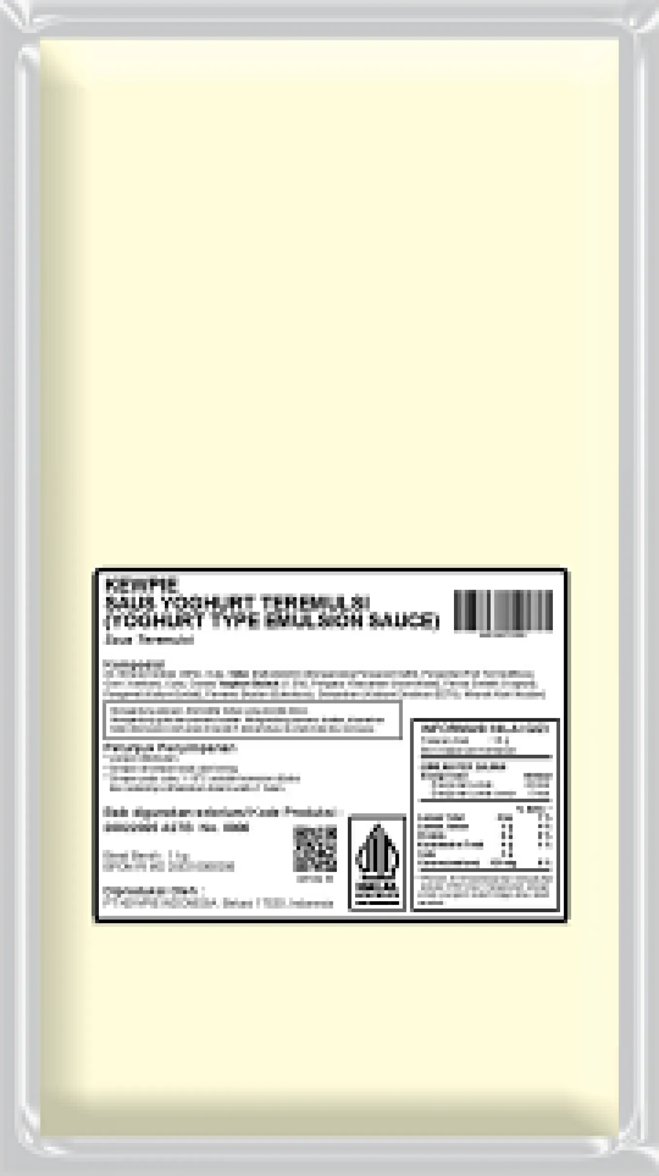 KEWPIE SAUS YOGHURT TEREMULSI (YOGHURT TYPE EMULSION SAUCE)