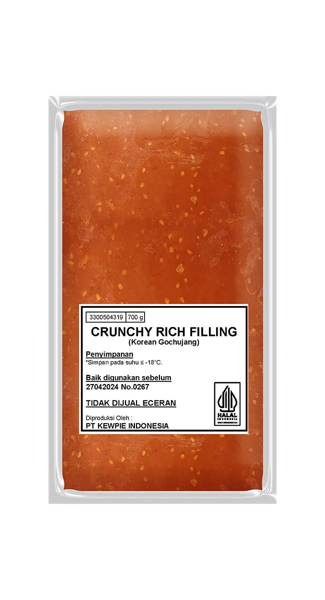 CRUNCHY RICH FILLING (Korean Gochujang) 700 g
