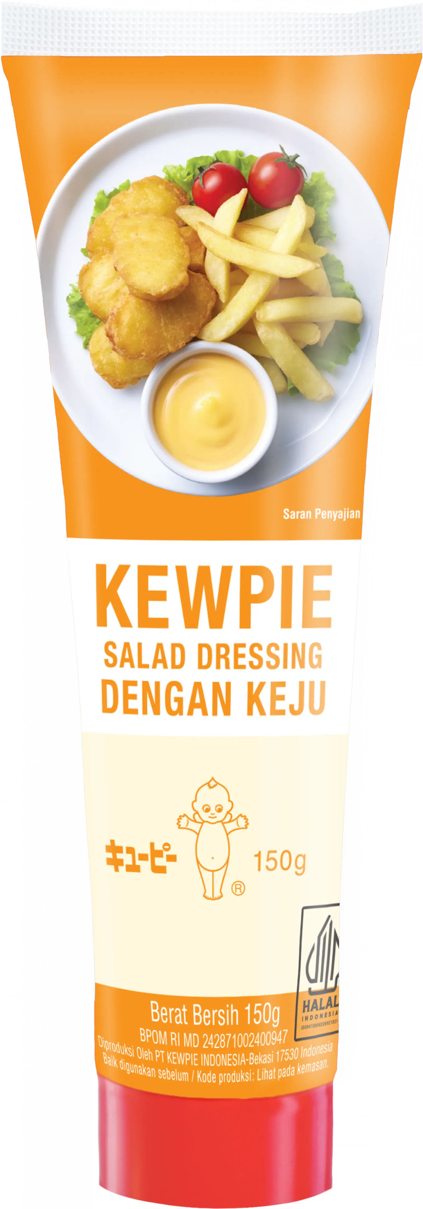 KEWPIE SALAD DRESSING DENGAN KEJU