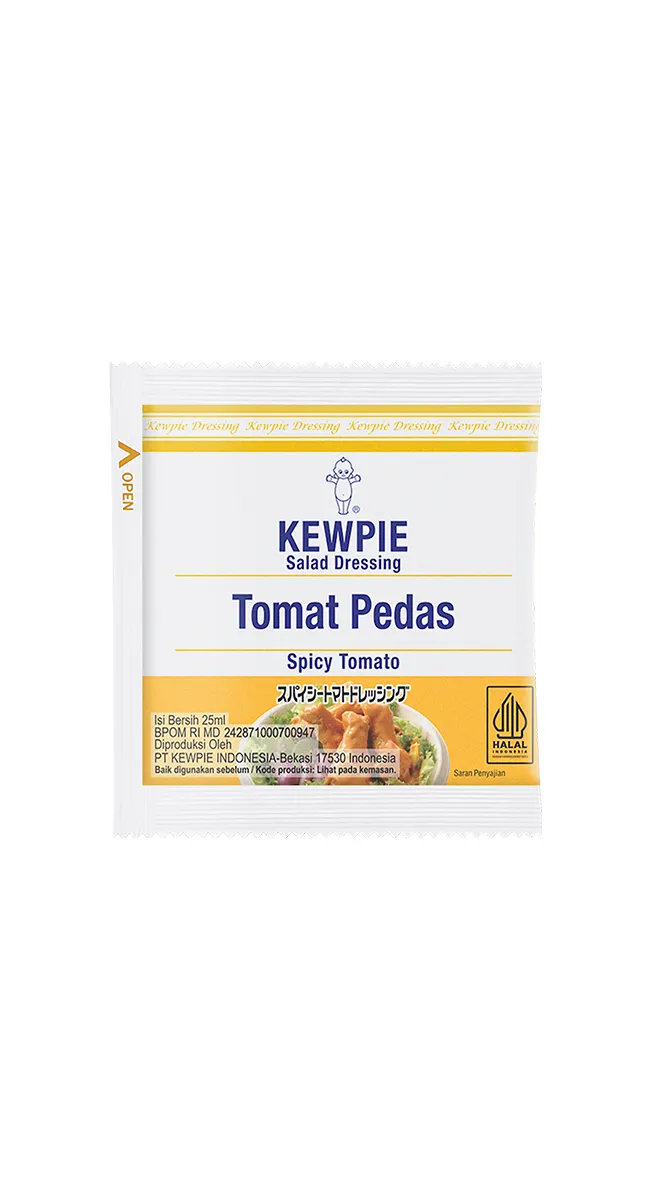 KEWPIE Salad Dressing Tomat Pedas 25 ml