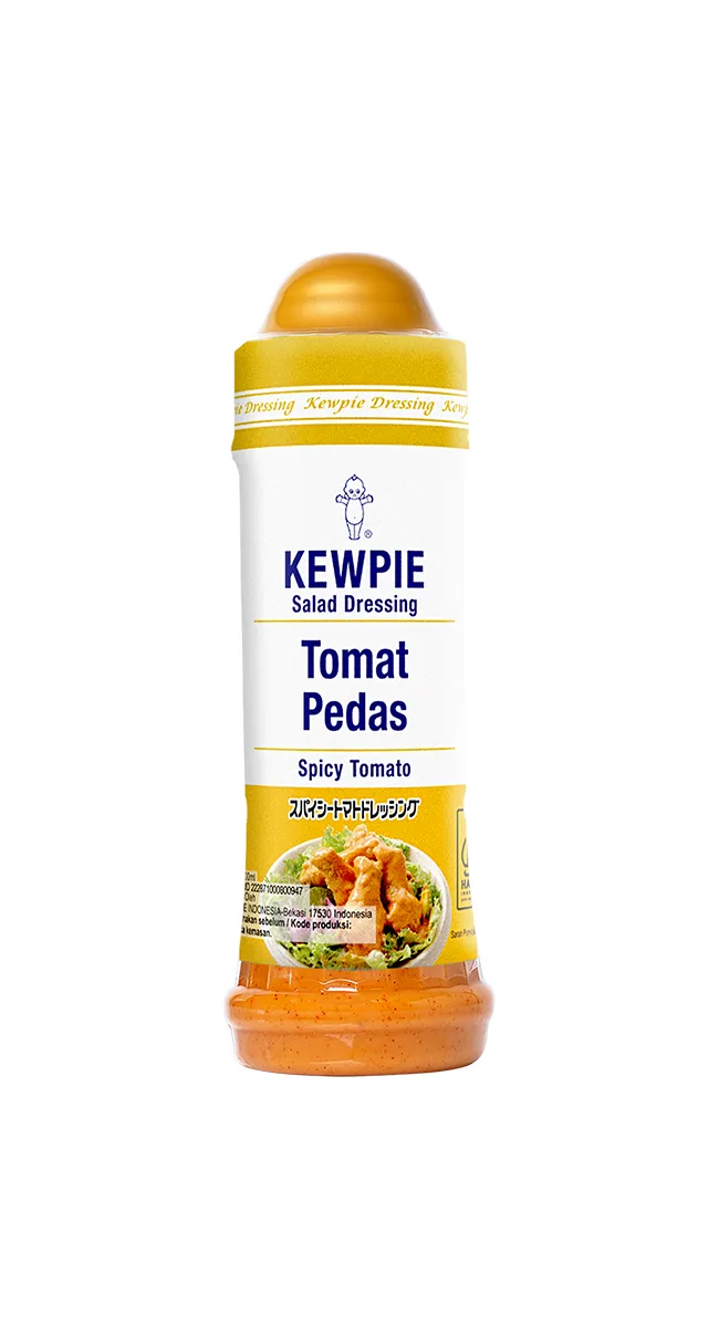 KEWPIE Salad Dressing Tomat Pedas 200 ml