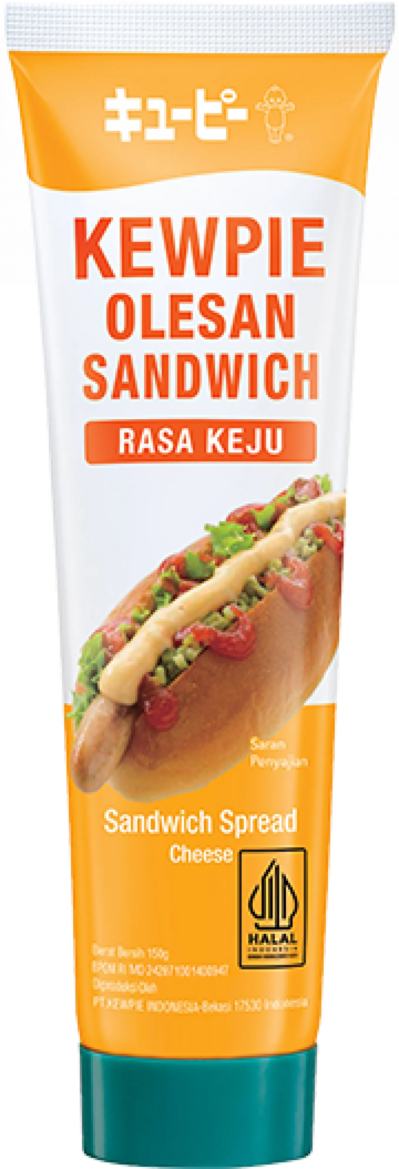 KEWPIE OLESAN SANDWICH RASA KEJU