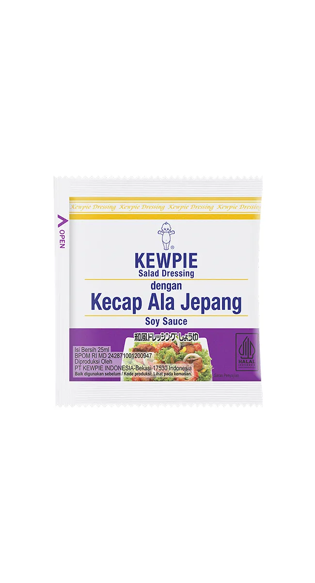 KEWPIE Salad Dressing dengan Kecap Ala Jepang 25 ml