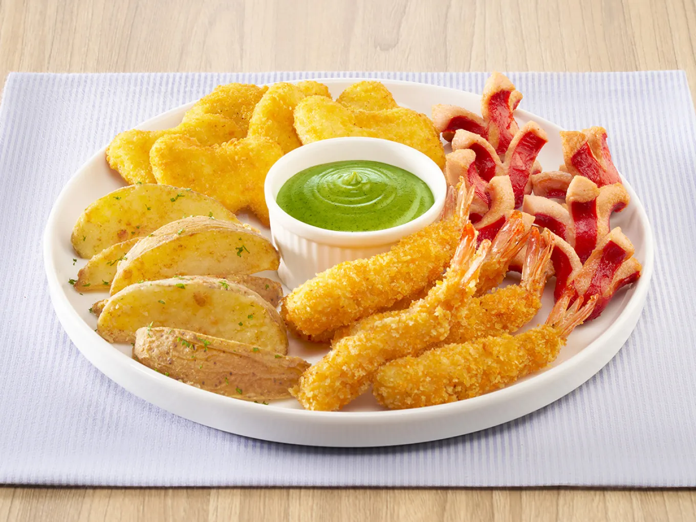 Party Platter with Matcha Mayo