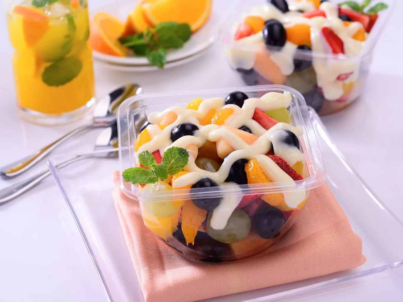 Fruit Salad in a Cup