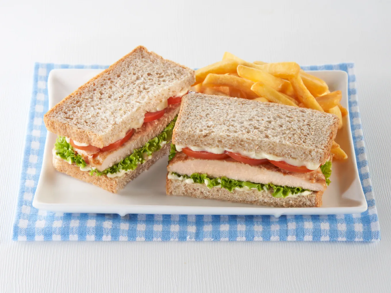 Sandwich Ayam Wijen Sangrai