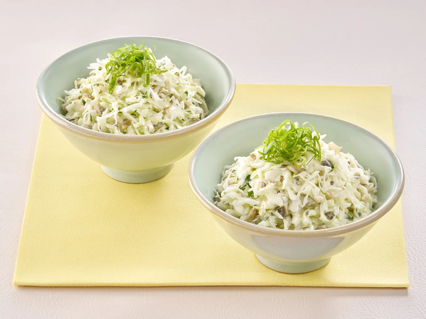 Coleslaw Salad with Spring Onion