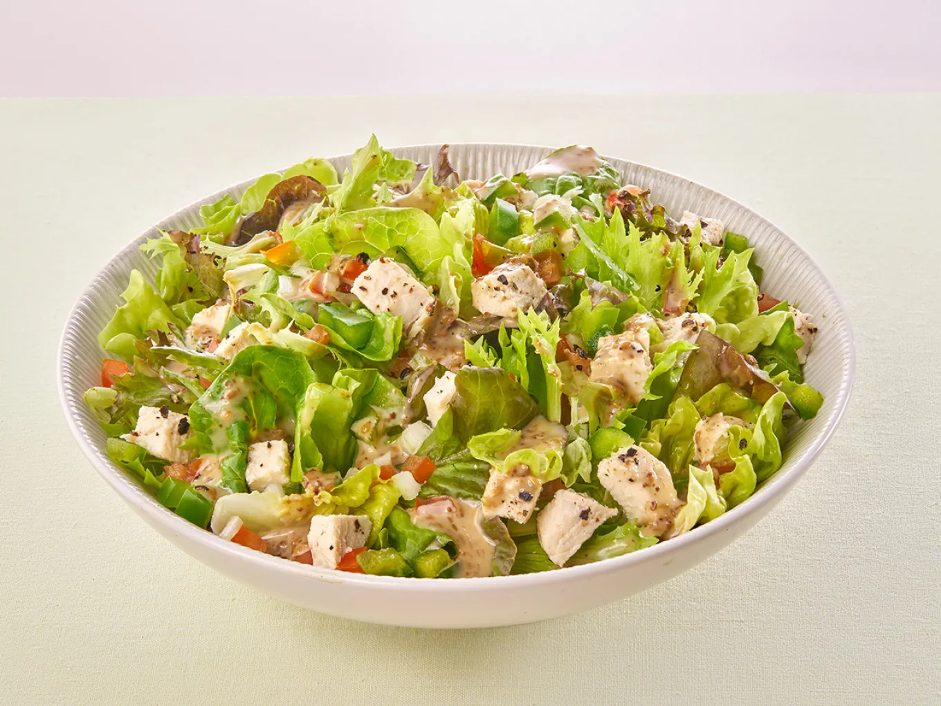 Salad Hijau dengan Wijen Sangrai