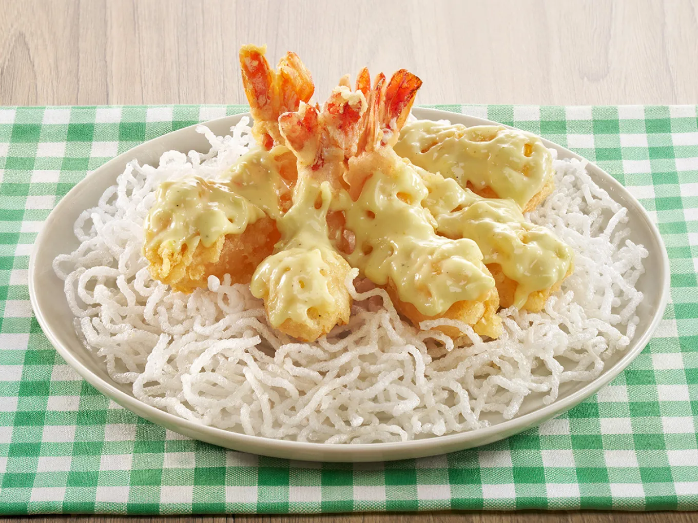 Fried Shrimp with Wasabi Mayo