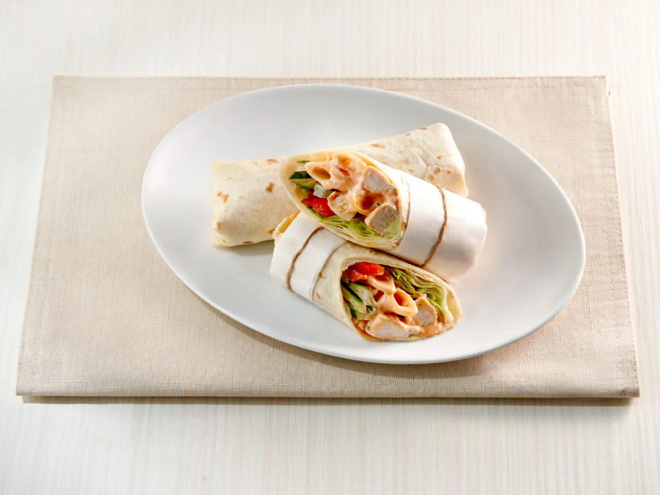 Mentai Salad Pasta Wrap