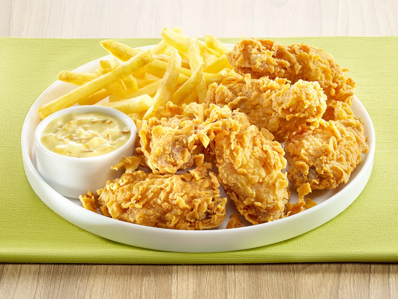 Mix Platter with Onion Mayo