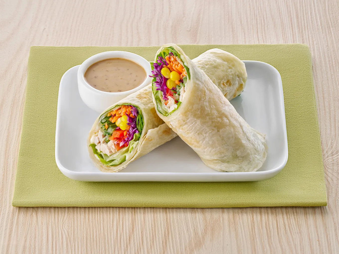 Simple Salad Wrap
