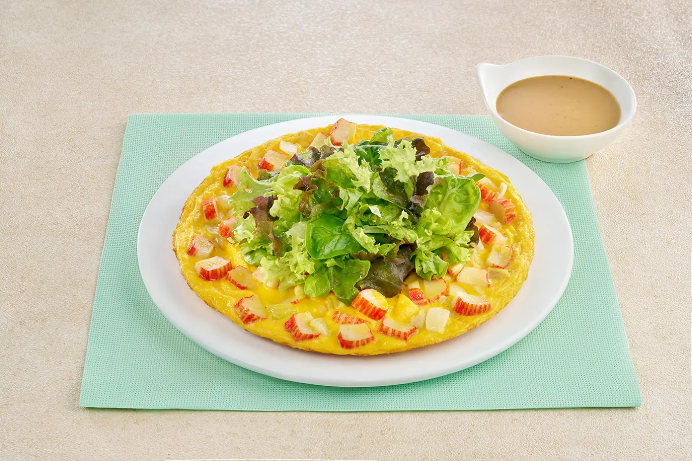 Omelette Salad