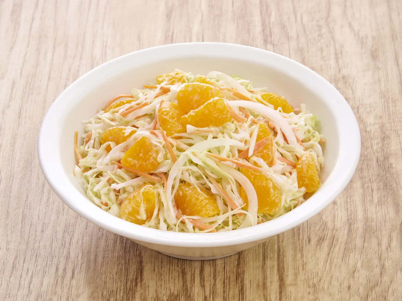 Coleslaw Salad with Onion and Orange
