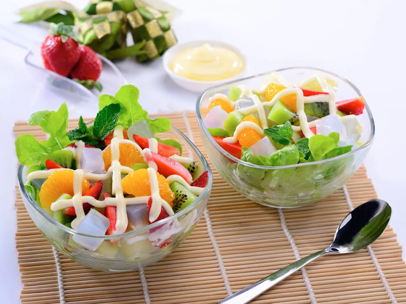Fruit Salad with Nata De Coco