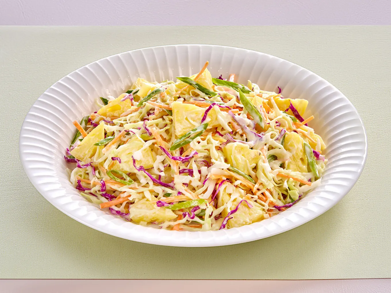 Coleslaw Salad with Pineapple